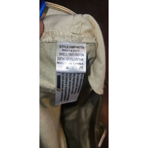 Haute Monde Gold Metallic Pant - Picture 6 of 11